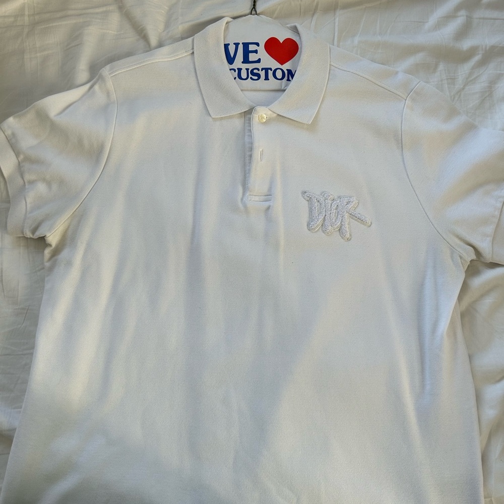 Dior stussy collab polo